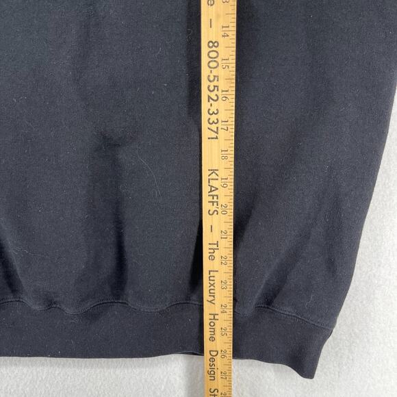 CAROLINA Sweatshirt ADULT L CHAMPION UNIVERSITY COLLEGE NC Fleece Cutout Black - Picture 14 of 15